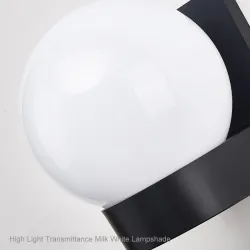 ApliquesLámpara moderna en forma de bola - aplique de exterior