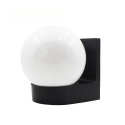 Modern ball shaped lamp - outdoor wall light