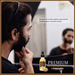BarbaAceite esencial para el crecimiento de la barba - anticaída del cabello - cuidado nutritivo de la barba