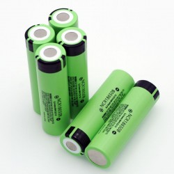 18650 Lithium rechargeable battery - 3.7V - 3400mAh - NCR