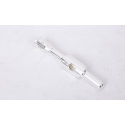 Instrumento MusicalMORESKY - mini flautín - flauta en llave C - cuproníquel - plateado