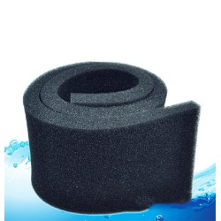 AcuarioFiltro de algodón bioquímico negro - esponja - para acuario - 50*12*2cm
