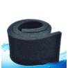 AcuarioFiltro de algodón bioquímico negro - esponja - para acuario - 50*12*2cm