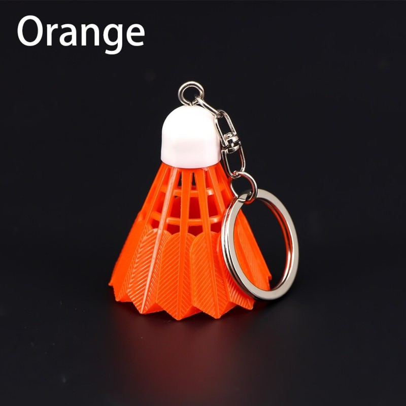 Mini badminton shuttlecock - keychainKeyrings