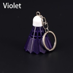 Mini badminton shuttlecock - keychainKeyrings