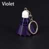 Mini badminton shuttlecock - keychainKeyrings
