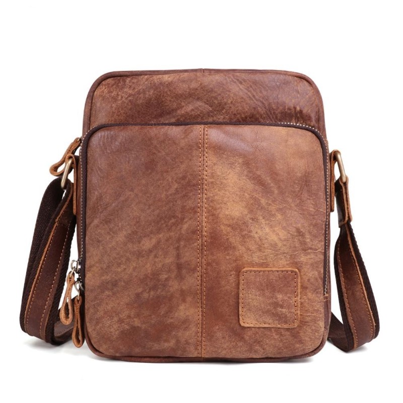 Stylish small shoulder bag - genuine leatherBags