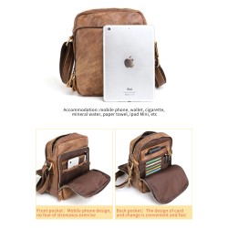 BolsosElegante bolso de hombro pequeño - cuero genuino