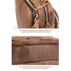 BolsosElegante bolso de hombro pequeño - cuero genuino