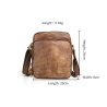Stylish small shoulder bag - genuine leatherBags