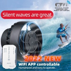 AcuarioALW - bomba para hacer olas - bomba de agua para acuario - filtro - ultra silencioso - WiFi - control de aplicaciones