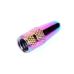 BicicletaTapas de válvula de bicicleta - aluminio - colores del arco iris - 5 piezas