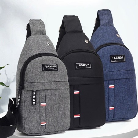 BolsosBolso multifuncional de moda - para cintura / hombro - con orificio para auriculares