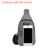 Fashionable multifunctional bag - for waist / shoulder - with earphones jack holeBags