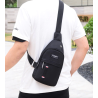 BolsosBolso multifuncional de moda - para cintura / hombro - con orificio para auriculares