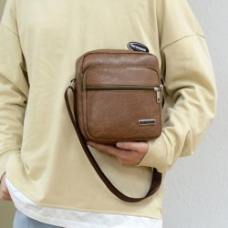 Fashionable small shoulder bag - leather - waterproofBags