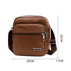 Fashionable small shoulder bag - leather - waterproofBags