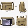 Retro canvas bag - adjustable shoulder strapBags