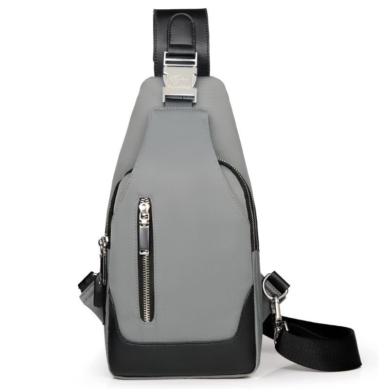 MochilasLujoso bolso de pecho/bandolera - mochila - puerto de carga USB - resistente al agua - unisex