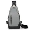 MochilasLujoso bolso de pecho/bandolera - mochila - puerto de carga USB - resistente al agua - unisex