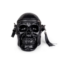 BolsasBolso de hombro de moda - en forma de cabeza de esqueleto
