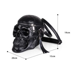 BolsasBolso de hombro de moda - en forma de cabeza de esqueleto