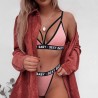 Bra / g-strings - sexy lingerie set - SEXY BABY lettersLingerie