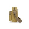 Stylish canvas shoulder bag - with zippersBags