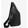 BolsosBolso de hombro de moda - mochila pequeña - con orificio para auriculares - cuero