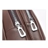 Fashionable shoulder bag - small backpack - with earphones hole - leatherBags