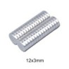 N35N35 - imán de neodimio - disco fuerte - 12 * 3 mm
