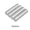 N35N35 - imán de neodimio - disco fuerte - 12 * 3 mm