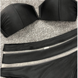 Baño y ropaConjunto de bikini sexy - con push up - cintura alta
