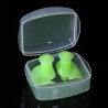 NataciónTapones para los oídos impermeables de silicona - con caja de almacenamiento