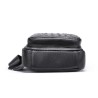 BolsosElegante bolso de pecho - mochila de cuero - patrón de piel de cocodrilo