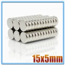 N35N35 - imán de neodimio - disco redondo resistente - 15 mm * 5 mm