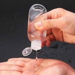 PielBotella recargable - mini contenedor - con gancho - desinfectante de manos / dispensador de jabón - 30ml / 50ml