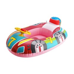 NataciónAsiento flotante inflable - juguete de natación - en forma de coche