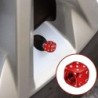 Partes de ruedaVálvulas de neumático de aluminio - en forma de dado - 4 piezas