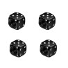 Partes de ruedaVálvulas de neumático de aluminio - en forma de dado - 4 piezas