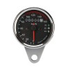 InstrumentosCuentakilómetros dual universal para motocicleta - velocímetro - Indicador LED KM/H