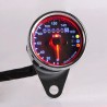 InstrumentosCuentakilómetros dual universal para motocicleta - velocímetro - Indicador LED KM/H