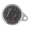 InstrumentosCuentakilómetros doble universal para motocicleta - velocímetro - indicador - cromado