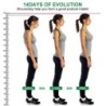 MasajeCinturón de corrección de postura ajustable - para espalda - hombros - columna vertebral
