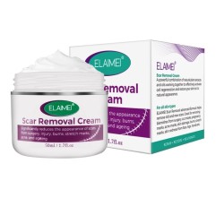 PielCrema para eliminar cicatrices - estrías - marcas de acné - tratamiento facial / corporal - 50 ml