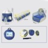 JuguetesCasa de juegos para niños 3 en 1 - tienda de campaña - túnel - piscina de bolas - diseño de nave espacial