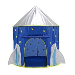 JuguetesCasa de juegos para niños 3 en 1 - tienda de campaña - túnel - piscina de bolas - diseño de nave espacial