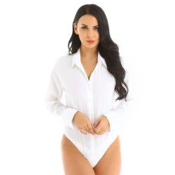 Blusas y camisasBodys elegantes - blusa manga larga - con botones