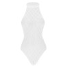 Sexy see through bodysuit - with back zipperLingerie