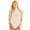 Sexy see through bodysuit - with back zipperLingerie